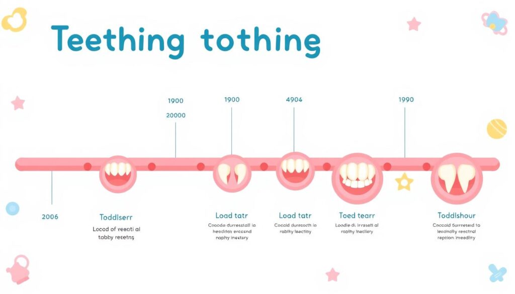 vremenska linija nicanja zuba kod beba