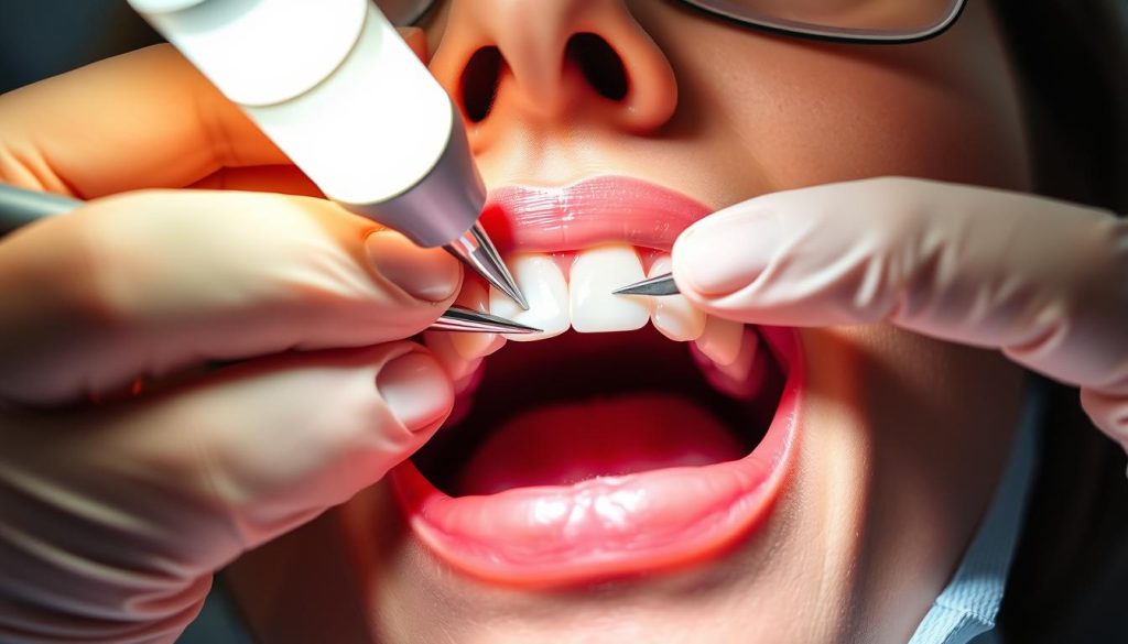 Proces postavljanja kompozitne fasete